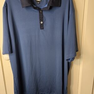 FootJoy Navy and Blue Polo Shirt